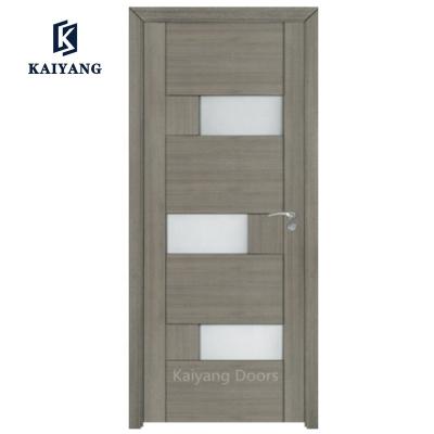 China Ukraine High Quality Modern Style Interior Door MDF Interior Wooden Panel Door Design for sale