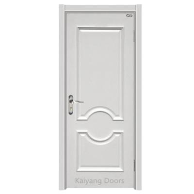 China China supplier high quality modern waterproof economical interior white paint doors sound insulation for hotel bedroom apartment doors for sale