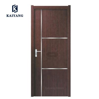 China High Quality Healthy Design Internal Wood Bedroom Door Room Top Manufacturer China Modern Interior Isolation Wood Aluminum Door for sale