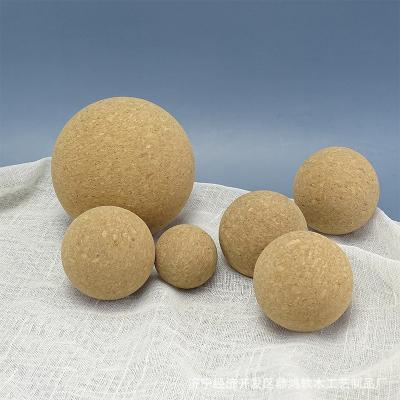 China All Types Double Cork Wood Ball Yoga Peanut Massage Ball Lacrosse Ball For Myofascial Release, Trigger Point Therapy, Knot Muscle for sale