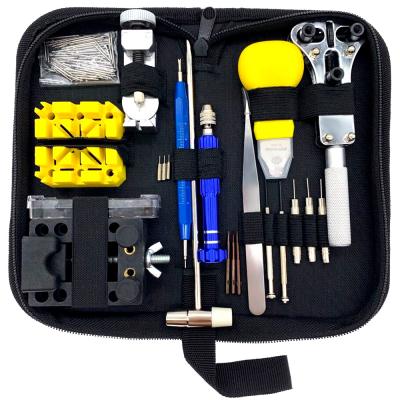 China Wholesale Multifunctional Tool Kit With Watch Case Closer Watch Repair Tool Lianmi Watch Repair And Dust Blower for sale