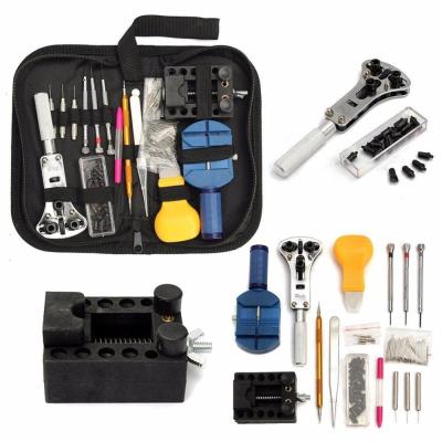 China Portable Watch Repair Tool Lianmi 147 Pcs Diy Watch Repair Tool Kit Of Tools Set Remove Band Opener Screwdriver Set for sale