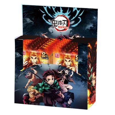 China Custom High Eco-friendly TCG Kimetsu Demon Slayer No Yaiba Board Playing Cards Game Toys For Family Kids Gift for sale