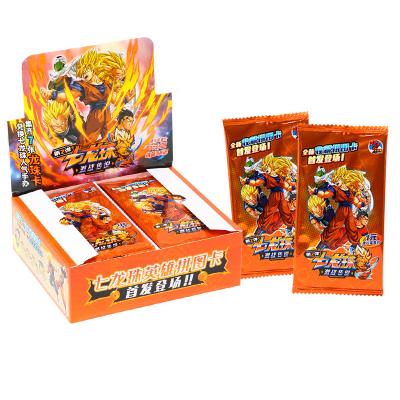 China Super Saiya 180-210Pcs/Box TCG Game Cards PS SSR Card Table Toys Factory High Eco-friendly Wholesale Custom Dragon Ball for sale