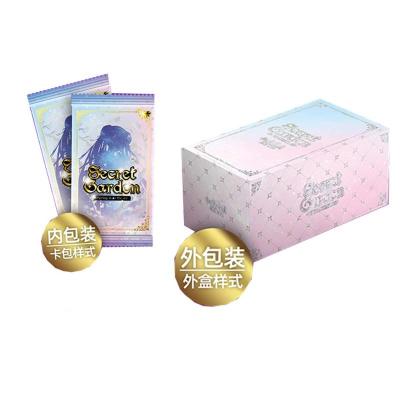 China SECRET GARDEN Eco-friendly Wholesale Custom Made Anime Story Goddess Top Character Collection Gift Peripheral Game Card for sale