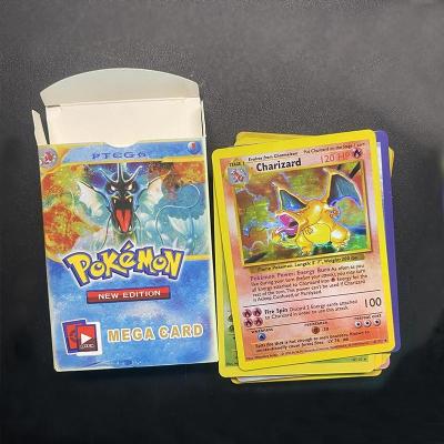 China P1996s Version Pokemon 54Pcs DIY Series 54Pcs Flash Card Pikachu Charizard Blastoise English Game Collection Card Paper Toy for sale