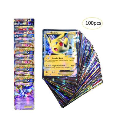 China New Pokemon Paper Cards In TAG TEAM GX VMAX V Trainer Energy Shining Cards Game Castellano SpanishChildren Toy for sale