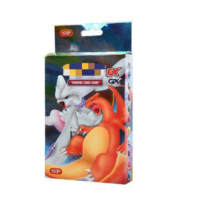 China For Kid's Toys 2022 New Products For Pokemon TCG 100 Trading Card Game Card Spell TAG TEAM GX Energy Trainer French MEGA EX Cards for sale