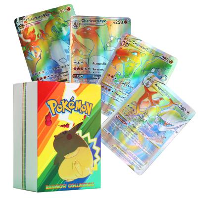 China NEWCOMER Pokemon Metal Cards Metal Cards New Trading Card Game Pokemon Metal Cards Spanish for sale