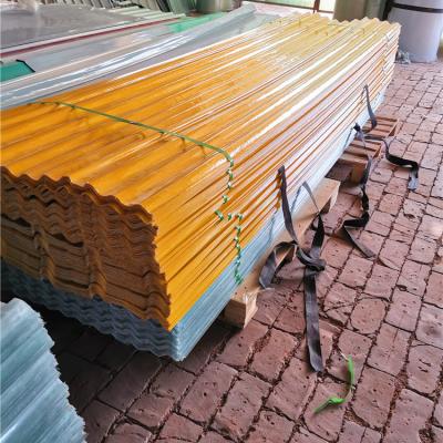 China Good Quality Construction Factory Directly Supply Plastic Clear Corrugated Plastic Roofing Sheets For Roofing Tarpaulin for sale