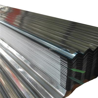 China Corrugated Galvanized Roof Building Chapas de acero Corrugated Steel Sheet for sale