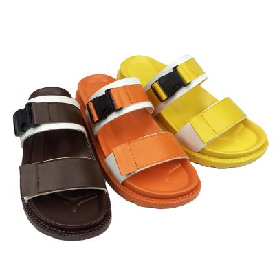 China Wholesale Cheap Fashion Trend Sandals Slippers For Women Fashion Summer Beach Outdoor Ladies Slide Flat Slipper CIA Custom Design Amazon eBay for sale