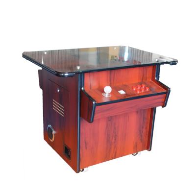 China Selling Diy Bartop Arcade Stand Artwork Machine For Pandora Game Box 4S Arcade Console Fighting Video Machines 2 Wooden MDF Player for sale