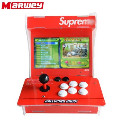 China Classic Games 1660 in 1 Mini Arcade Cabinet Game Machine 2 Players Games Console Version Bartop Home Arcade 1660 in 1 for sale