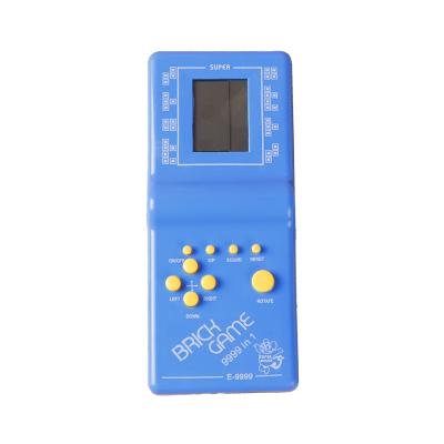 China No Console Blocks Game Russian Mini Cheap Classic Handheld Game Console With 23 Element Retro Puzzle Brick Building Games for sale