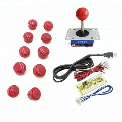 China With Encoder Game Cabinet DIY Arcade Joystick Kit For Arcade Arcade Game Controller Handbreak Joystick USB for sale