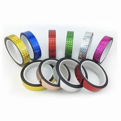 China Excellent Quality Factory Direct Sale Waterproof Whole Price Customized Colorful Laser Strip Laser Tape For Parties for sale