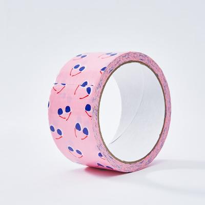 China Waterproof Patterned Colorful Custom Printed Double Sided Duct Cloth Adhesive Tape for sale