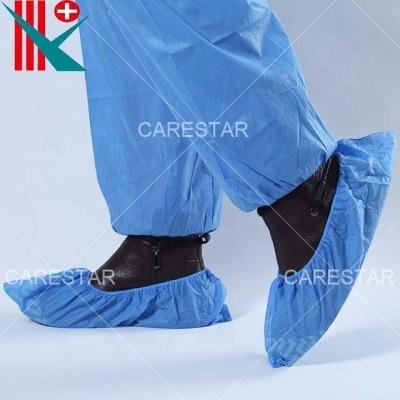 China Disposable SMS SMS Shoe Anti-slip Cover, Made By Machine for sale