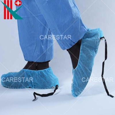 China Polypropylene with conductive tape disposable ESD pp non-slip shoe cover, handmade for sale