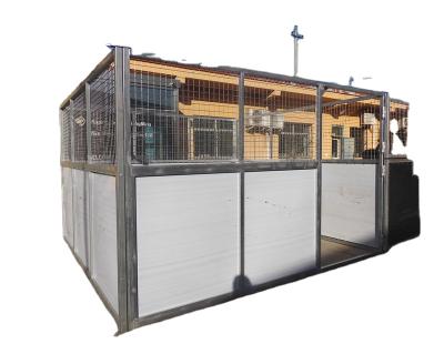 China Easily assembled high quality hot dip galvanized stables offer lightweight stables and temporary stables for sale