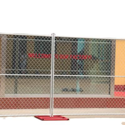 China Easily Assembled Metal Fence Panels Temporary Fence Used Chain Link Fence For Sale for sale