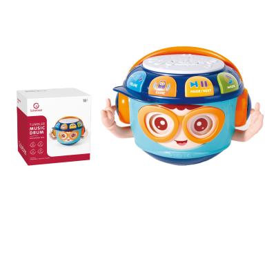 China Plastic Early Education Hand Drum Gift Toys For Children 3 Year Old for sale