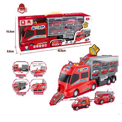 China ELECTRIC METAL INERTIA FIRE STORAGE TRUCK (WITH 8 ALLOY CARS) for sale