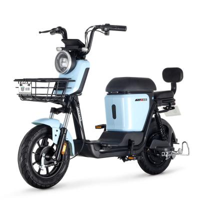 China Chinese High Quality Electric Motorcycle 350W Dual Carbon Steel Manufacturer Electric Bicycle for sale