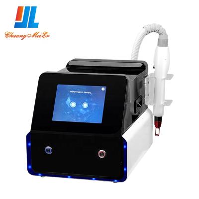 China Pigment Q-switched ND yag laser eyebrow tattoo removal machine portable non-invasive 532 1064nm picolaser removal 2021 for sale