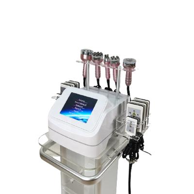 China 2021 Newest 7 in 1 Ultrasound 40k Lipo Cavitation RF Anti Cellulite Vacuum Slimming Machine Weight Loss for sale