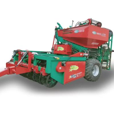 China Cheap Potato 2 Line Sugar Beet Combine Tier 2 Harvester for sale