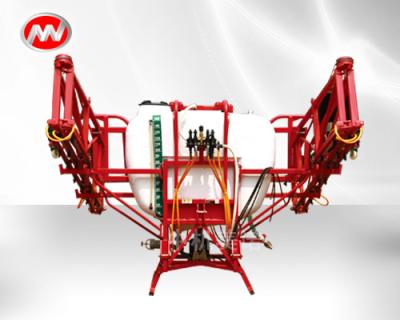 China High Clearance 750L Mounted Agricultural Pesticide Boom Sprayer for sale