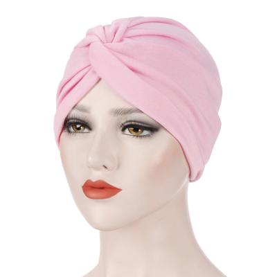 China RELIGION Wholesale Fashion Women Bandanas Headwear Headwear Hair Turban Hat Stretch Turban Cap Floral Print Hijab Wrap Turban Women for sale