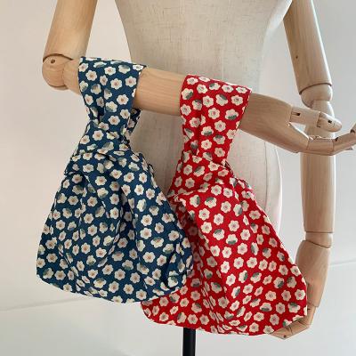 China 100% Eco-friendly Japanese Style Knot Purse Mobile Phone Purse Wrist Women's Bags for sale