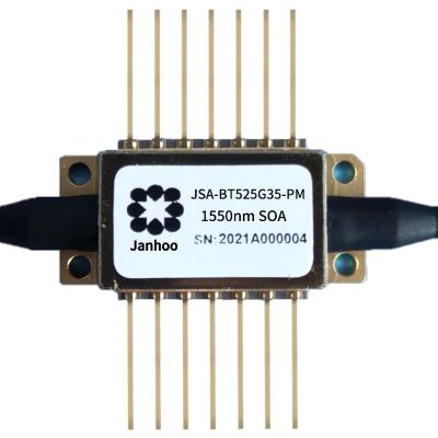 China Janhoo 1550nm Polarización manteniendo mariposa SOA Semiconductor amplificador óptico en venta