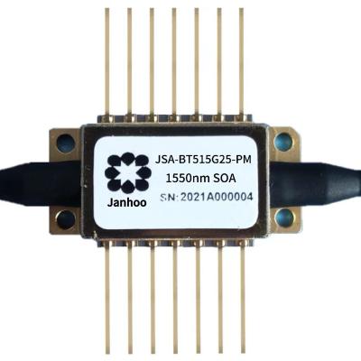 中国 Janhoo 1550nm G=35 Butterfly professional SOA Semiconductor Optical Amplifier 販売のため