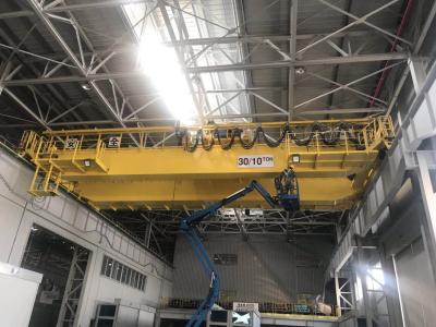 China Safe Double Girder Overhead Crane , Heavy Hook Indoor Overhead Crane 5-400 Ton for sale