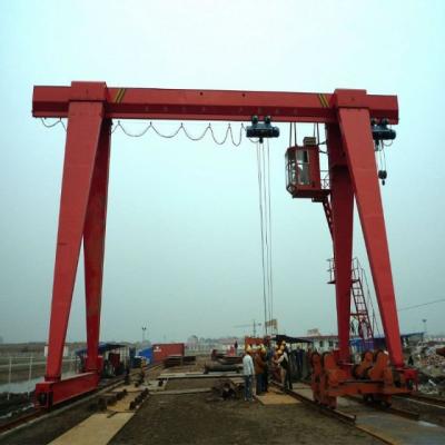 China Single Girder Warehouse Gantry Crane 3T 5T 10T , Indoor Gantry Crane Box Steel Type for sale