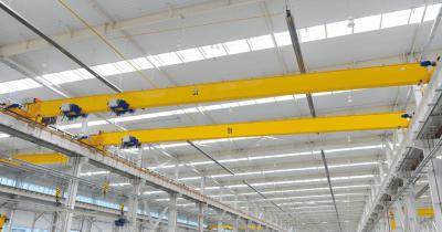 China Low Noise Single Girder Underslung Crane 5 Ton For Manufacturing Plant for sale