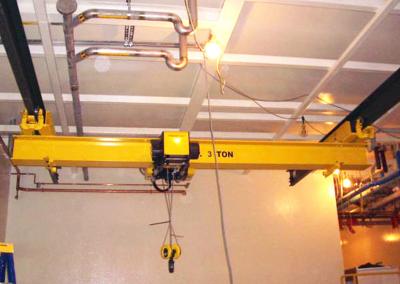 China Electric Overhead Travelling Crane , 5 Ton Bridge Crane Low Power Consumption for sale