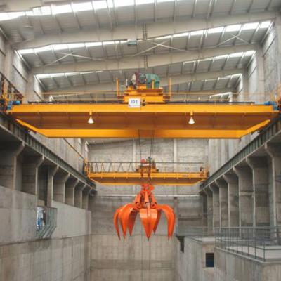 China Double Girder Overhead Travelling Crane , Driver Room 25 Ton Electric Bridge Crane for sale