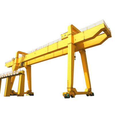 China Período 35m 50 Ton Rmg Double Girder Gantry Crane Rail Mounted Quay Crane à venda