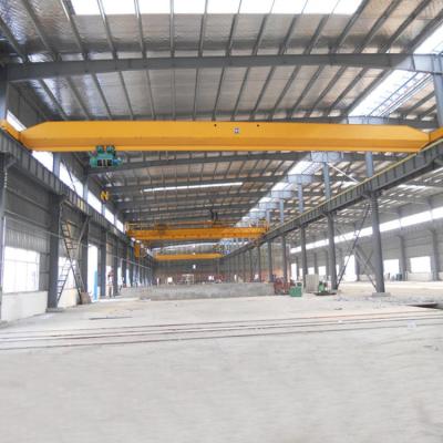 China 25 Ton Electric Single Beam Crane mit europäischer elektrischer Hebemaschine zu verkaufen