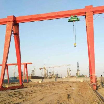 China Porthöhe 15M 7,5 Ton Single Girder Gantry Crane zu verkaufen