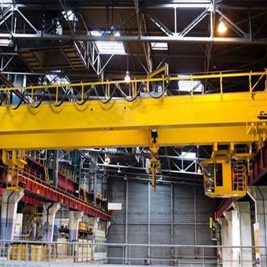 China 65T luchtsg Eot Crane Installation Ergonomically Designed Control Te koop