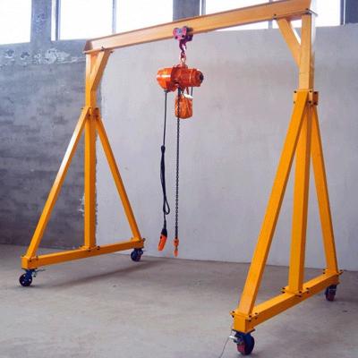 China Pequeño pórtico portátil ajustable Crane Working Class A3 de la altura 3.5t en venta