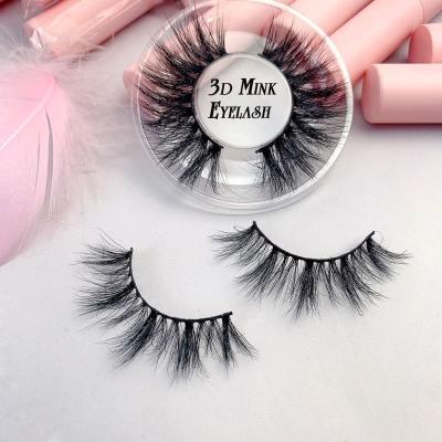 China 3d Mink Eyelashes 10mm -18mm Thick Short Fluffy Mink Lashes 10mm -18mm Bulk Vendor for sale