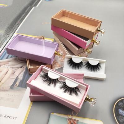 China Wholesale Thick Vegan Mink Eyelashes 22mm Eyelashes Cruelty Free Eyelash Extension Supplies for sale