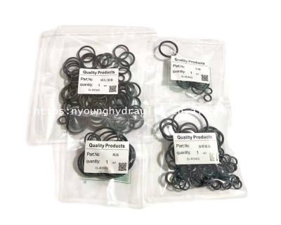 China Rubber Sealing PC200-6 (6D102) PC200-7/8 PC360-7 Excavator Hydraulic Control Valve Seal Kit zu verkaufen